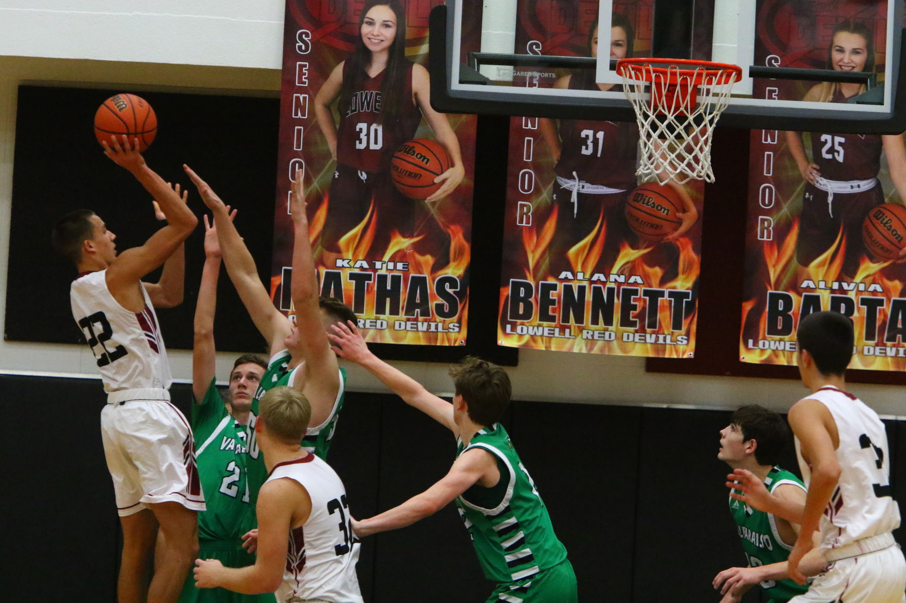 Valparaiso at Lowell boys basketball